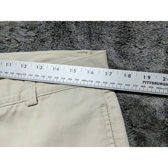 American Eagle AE Causal Flat Front Pants Men's Size 34x34 Beige - Picture 6 of 13